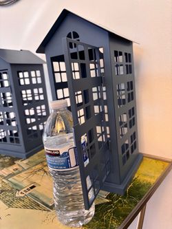 IKEA house block candle holder lantern