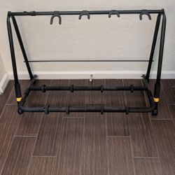 Guitar Rack (5 spaces) (like new)