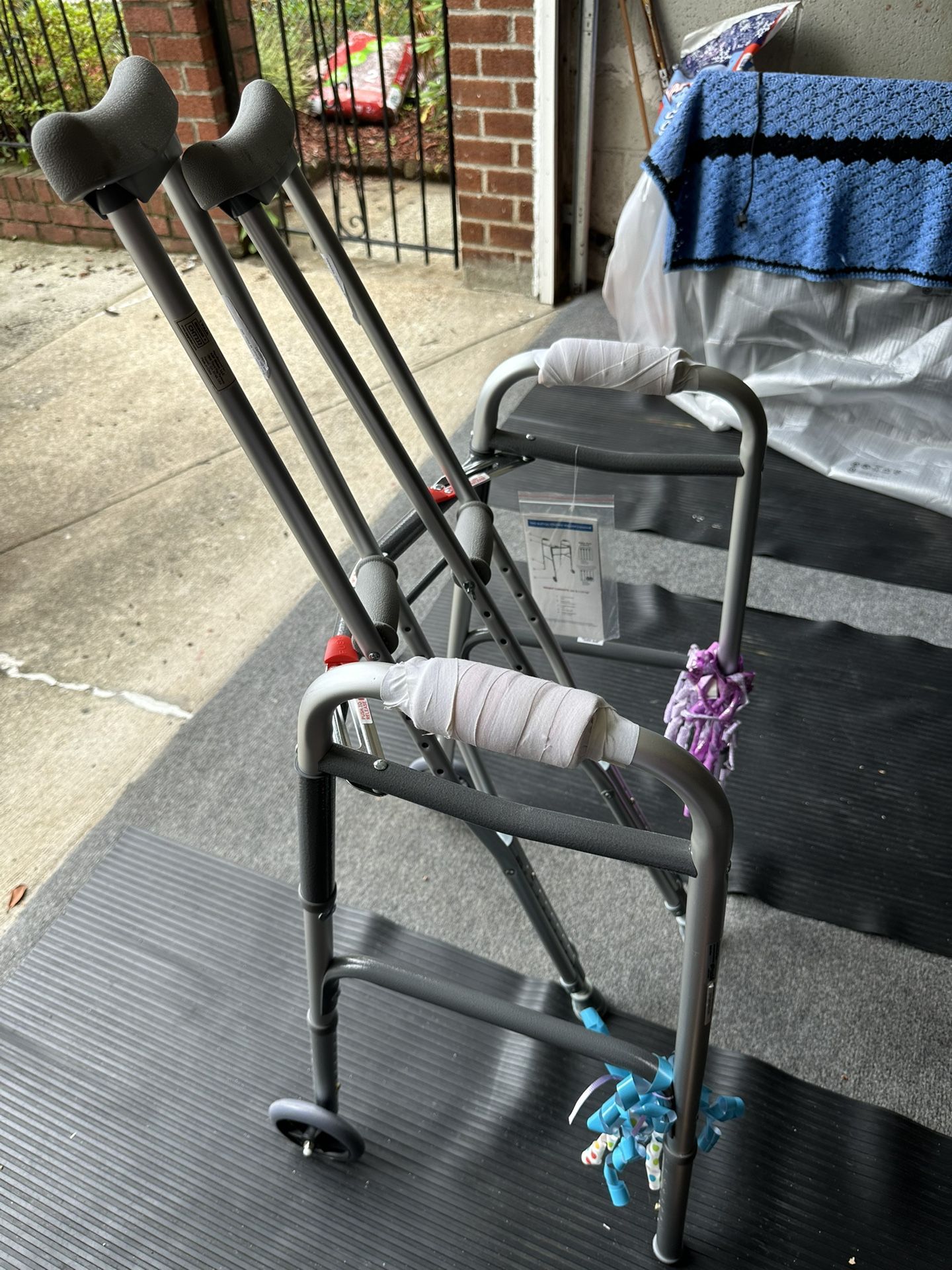 Crutches And Walker