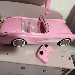 Hot Wheels RC Barbie Corvette Remote Controller