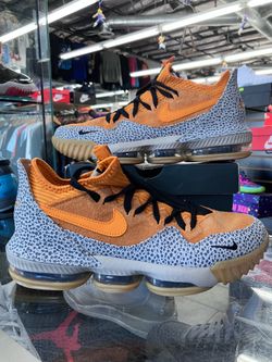 Nike LeBron 16 Low atmos Safari