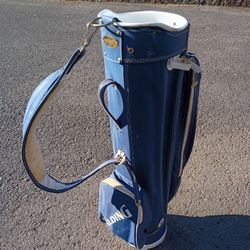 Vintage Spaulding Carry Golf Bag 