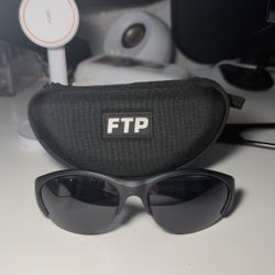 FTP (F*ck The Population) Black Sunglasses W Branded Hard Case