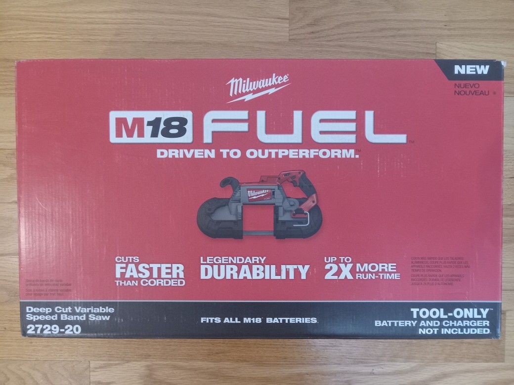 Milwaukee M18 Fuel Deep Cut Variable Speed Bandsaw