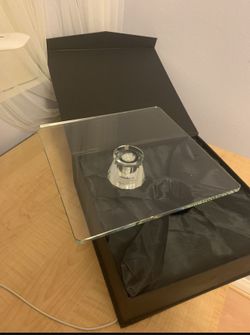 Crystal Square Platter