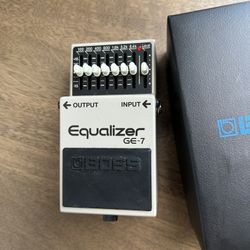 Boss GE-7 Equalizer Pedal