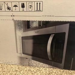 Whirlpool Microwave Stainless Steel