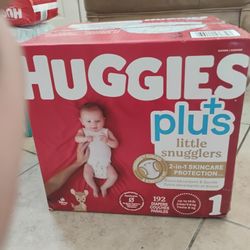 Huggies Plus Little Snuggles Size 1