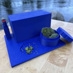 Small Blue Relaxation Station 