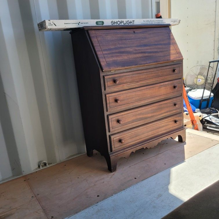 Vintage Secretary Desk 