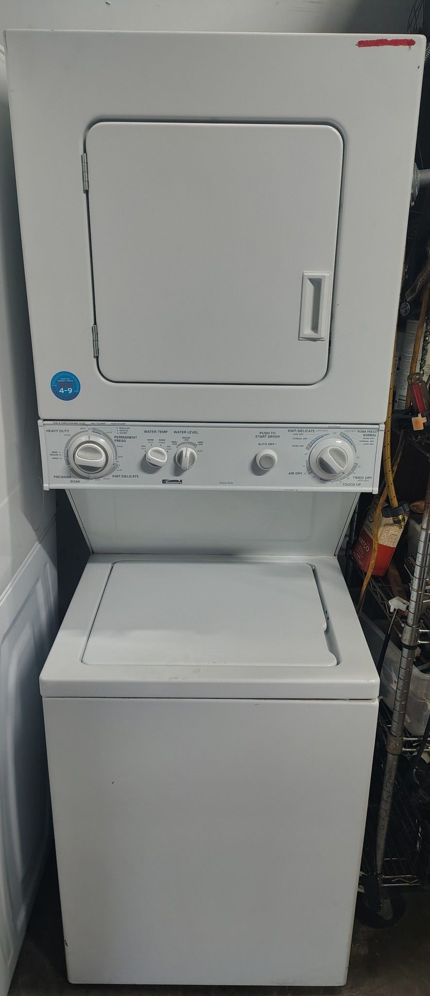 Kenmore Stackable Washer Dryer