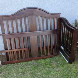 Wooden Baby Crib