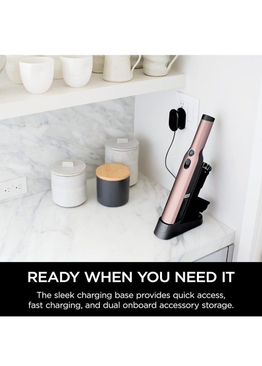 Shark WANDVAC WV201RGBRN Wired Hand Vacuum cleaner, rose gold New Whit Damaged Box Please See The Photos Thanks