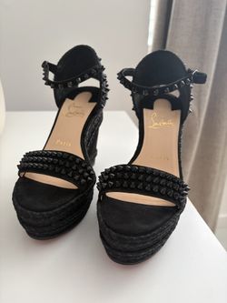 christian louboutin Plataformas