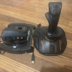 Thrust master Flight Stick And Throttle Controllers
