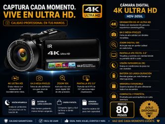 Camara Video 4K