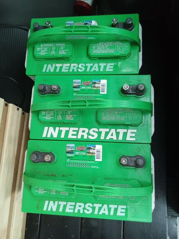 Interstate Battery Deep Cycle 3 Of Them