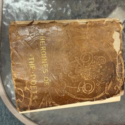 Old poetry book