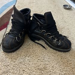 GBX Black Leather Boots