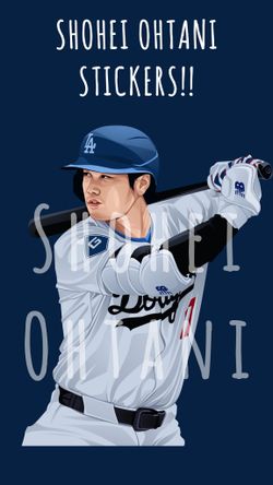 LA Dodgers Ohtani Stickers