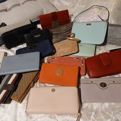 Torry Burch Kate Spade Juicy Couture Fossil Brighton Leather Wallets $40 And Up Each