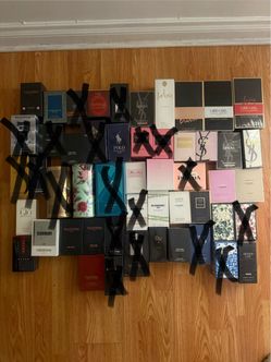 Large Lot of Designer Perfume Boxes