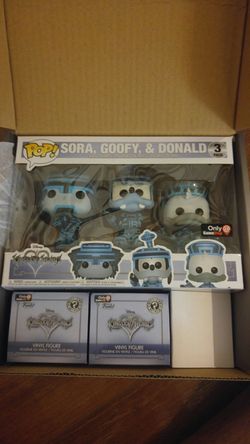 Kingdom Hearts Funko Pop Tron 3 Pack
