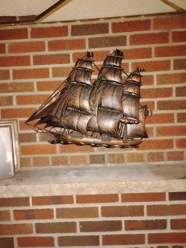 Wall Hanging Ship