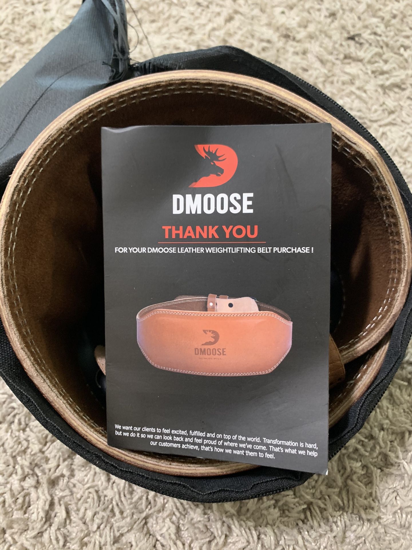 DMoose Weightlifting Belt Genuine Leather for Men and Women, 4 Inch & 6 Inch, Adjustable Buckle, Posture Corrector, Gym Workout, Deadlift, Squats, Pow