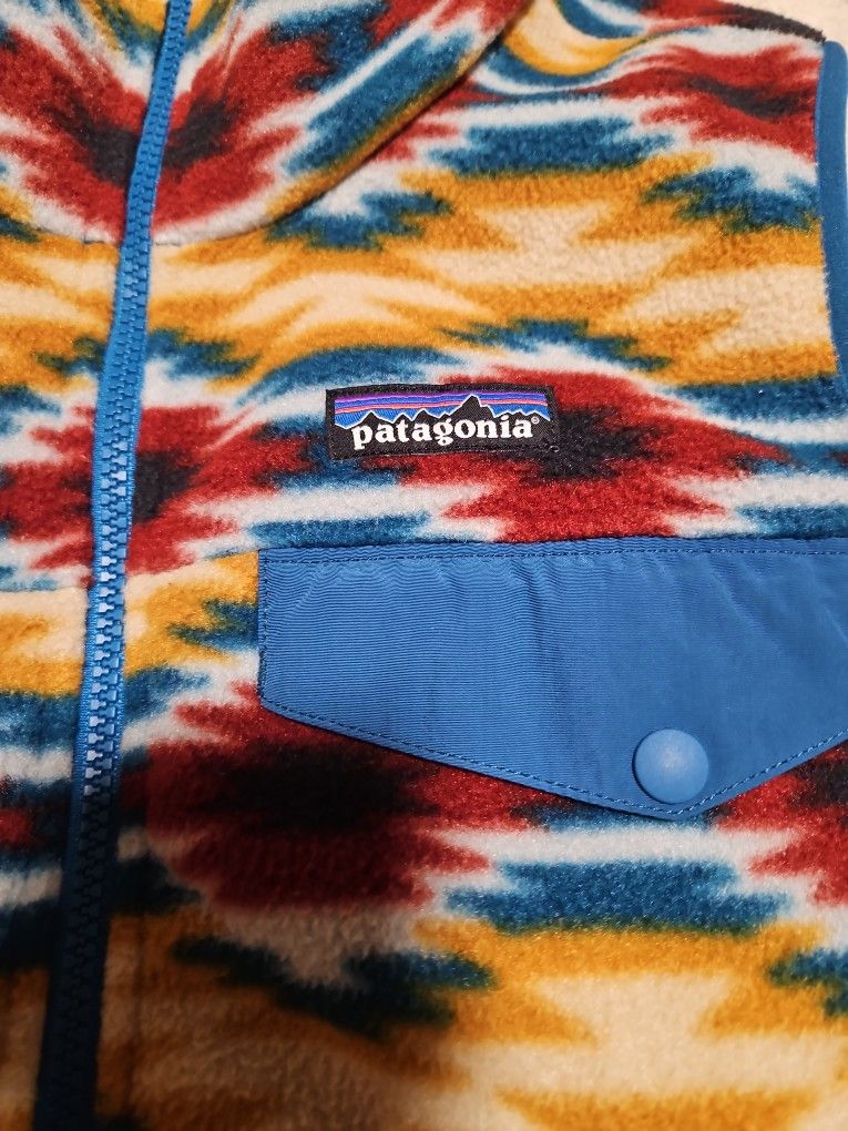 Patagonia Synchilla Vest For Women's Size S Authentic Like New 