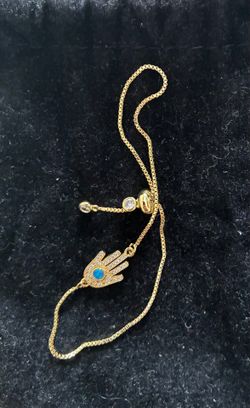 Rare Hamsa Hand Bracelet – Symbol of Protection & Good Fortune