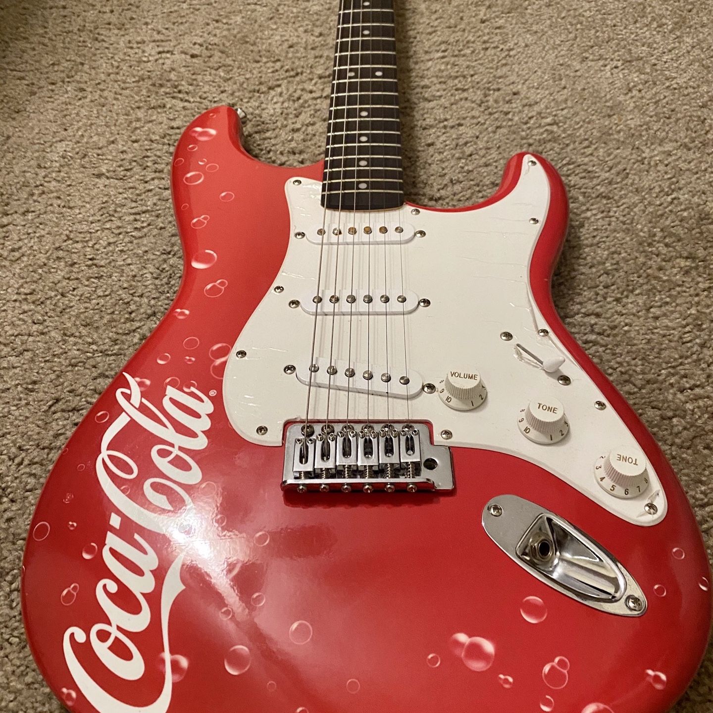 Fender Squier Bullet Strait-Coca Cola Edition
