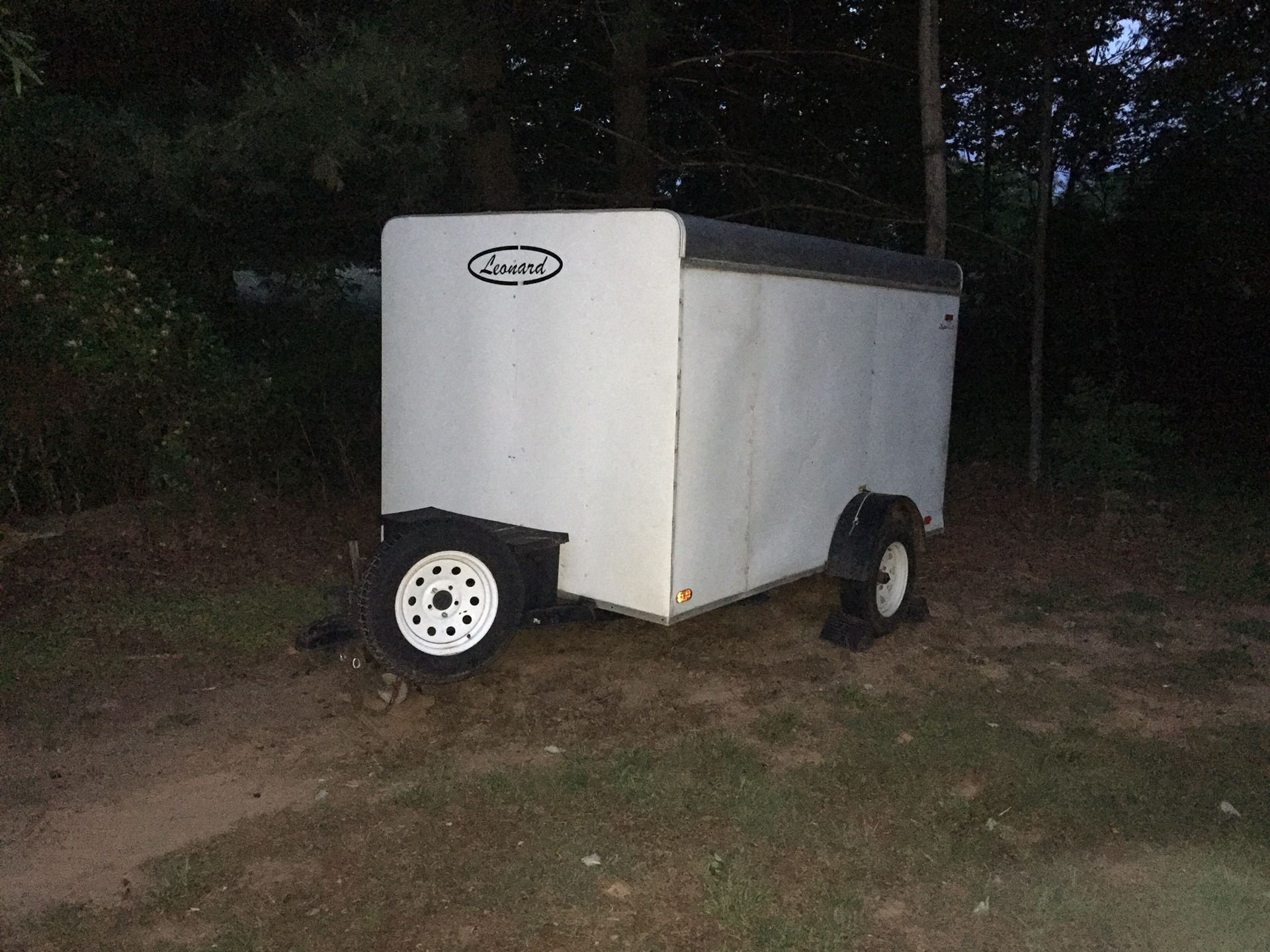 6x10 Leonard Spirit Enclosed Trailer