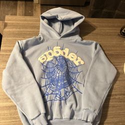 Blue Spider Hoodie (small)