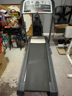 Treadmill and stomach cruncher