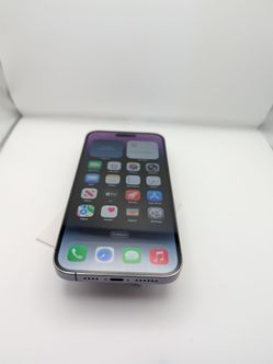 iPhone 14 Pro Max, locked to Verizon carrier,128 gigabyte,Deep purple color, excellent condition