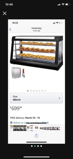 (NEW) COMMERCIAL FOOD WARMER