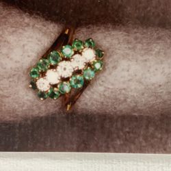 Diamond - Emerald  18K 