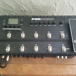 Line 6 guitar effects pedal pod hd500