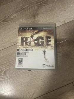 Rage PS3 Game
