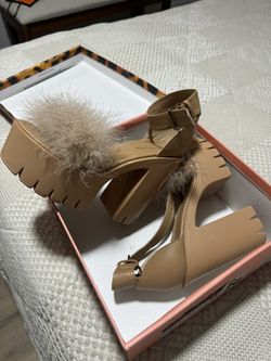 Nude Platform Heels
