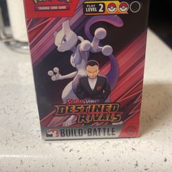 Destined Rivals Build And Battle Deck Box(sealed)