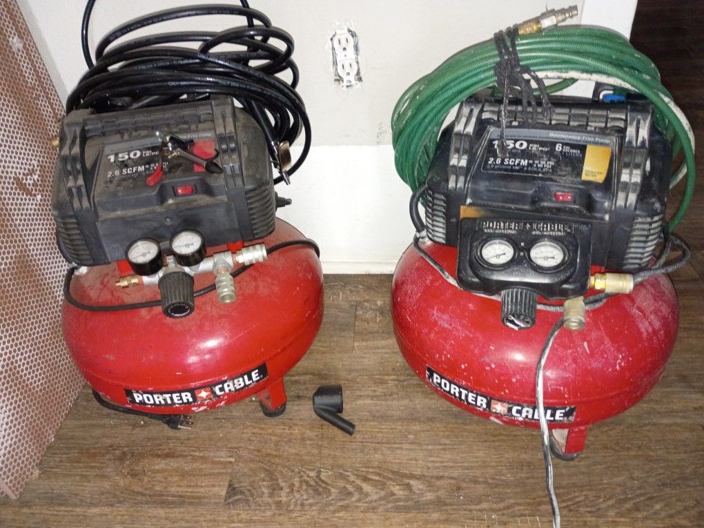 Air Compressor With Hoses