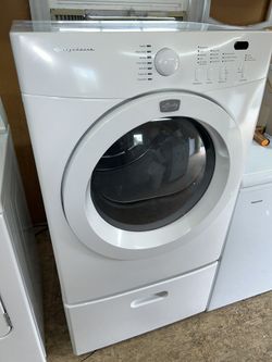 Frigidaire Affinity Super Capacity Dryer With Pedestal / Drawer