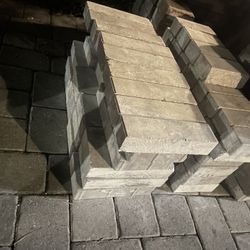 Brick Pavers   (approx 90 Pcs)    $75