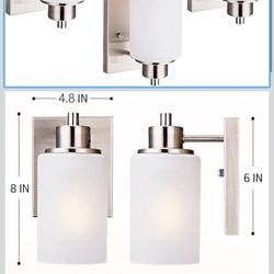 3 Pack Modern Bath Vanity Light 