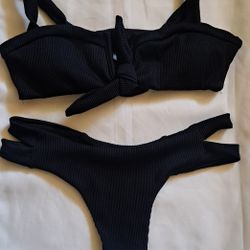 Black Bikini Swimsuit 