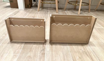 Baby picture frames ($10 each)