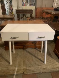White Desk $25 OBO!