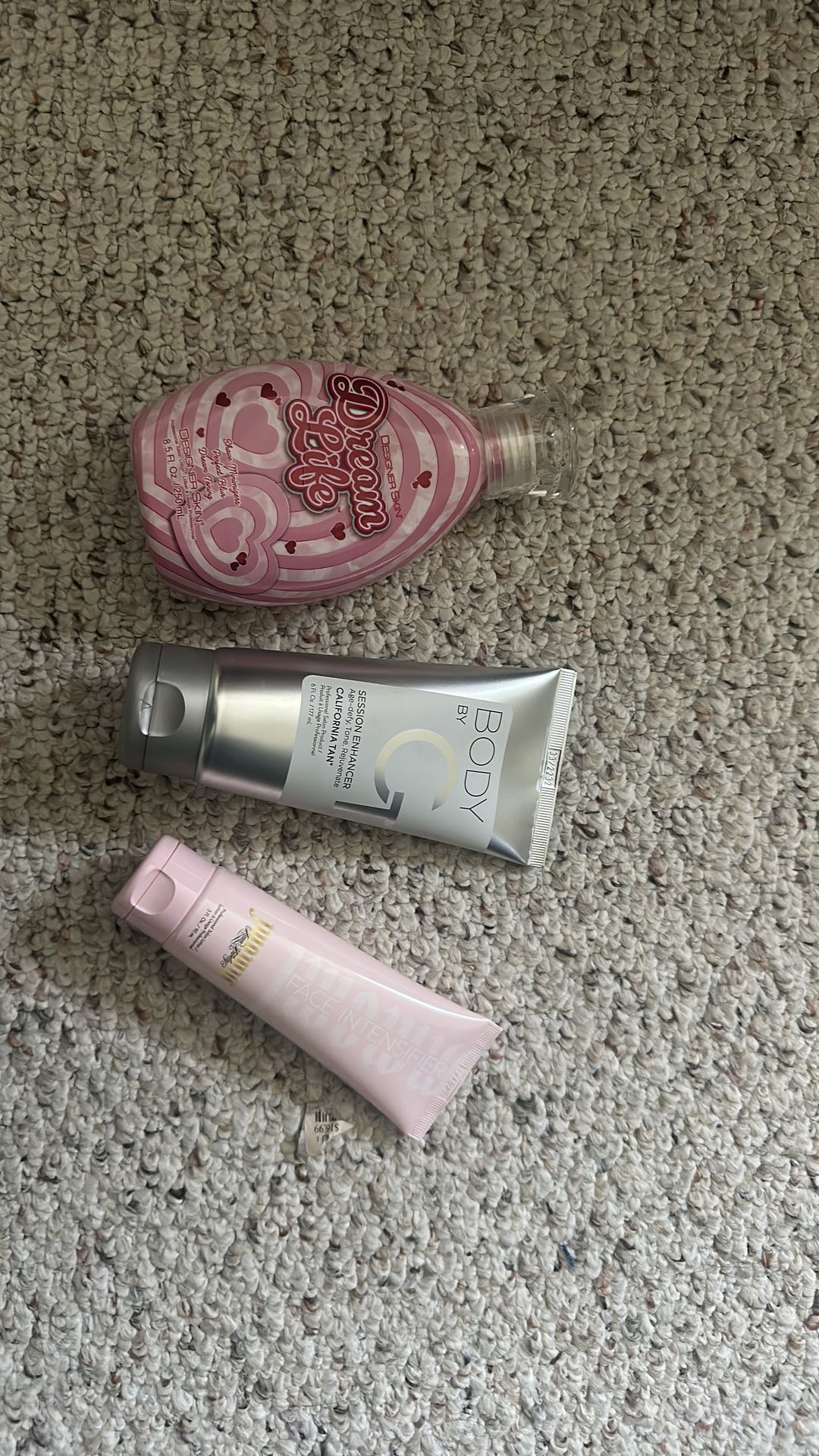 tanning lotions combo, body&face